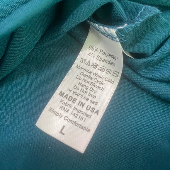 NWT LulaRoe Lynnae Long Sleeve Top (L) - Picture 5 of 6